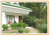Outside view of rooms